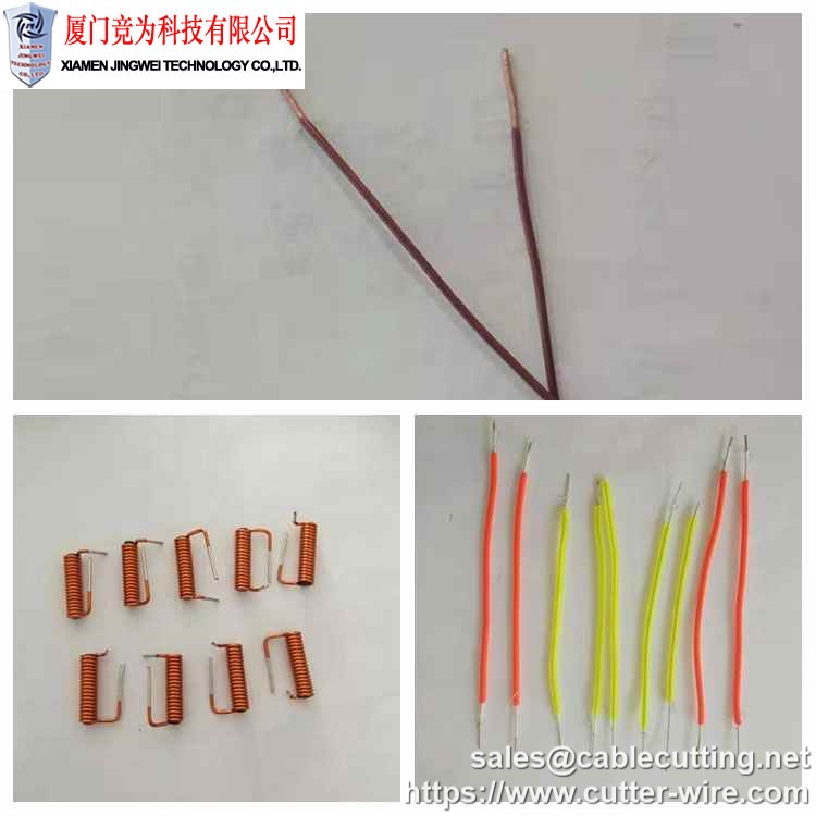 Copper Wire Enamel Remover Machine Copper Wire Cable Peeling Machine