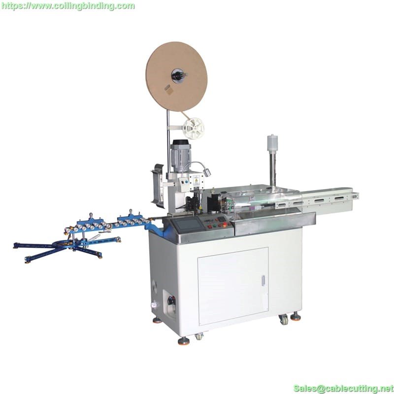 wire cutting stripping crimping tinning, wire cutting stripping crimping tinning machine, wire crimping tinning machine