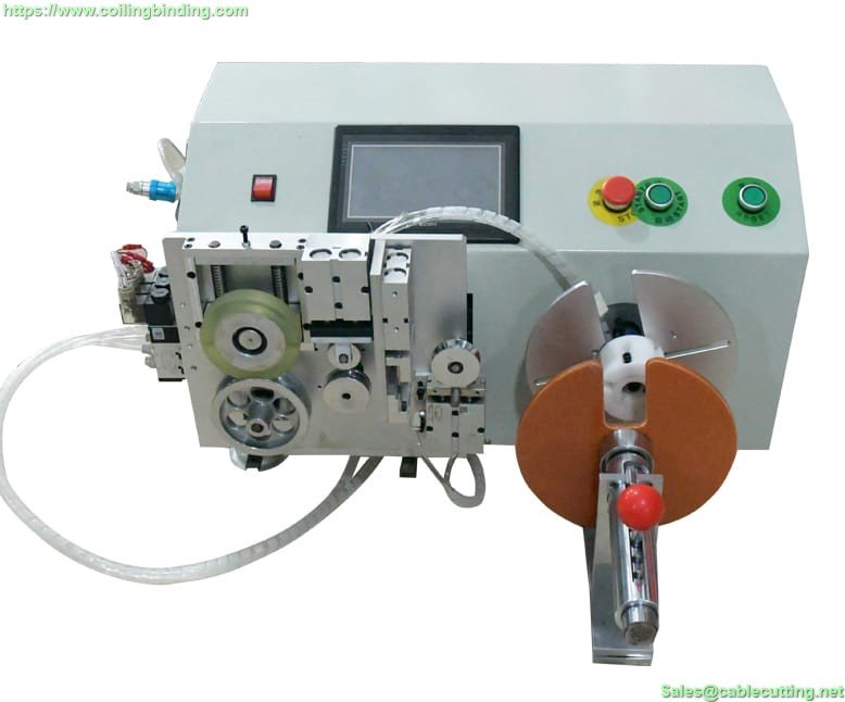 Semi-automatic cable cutting  winding  meter counting machine WPM-2009LC