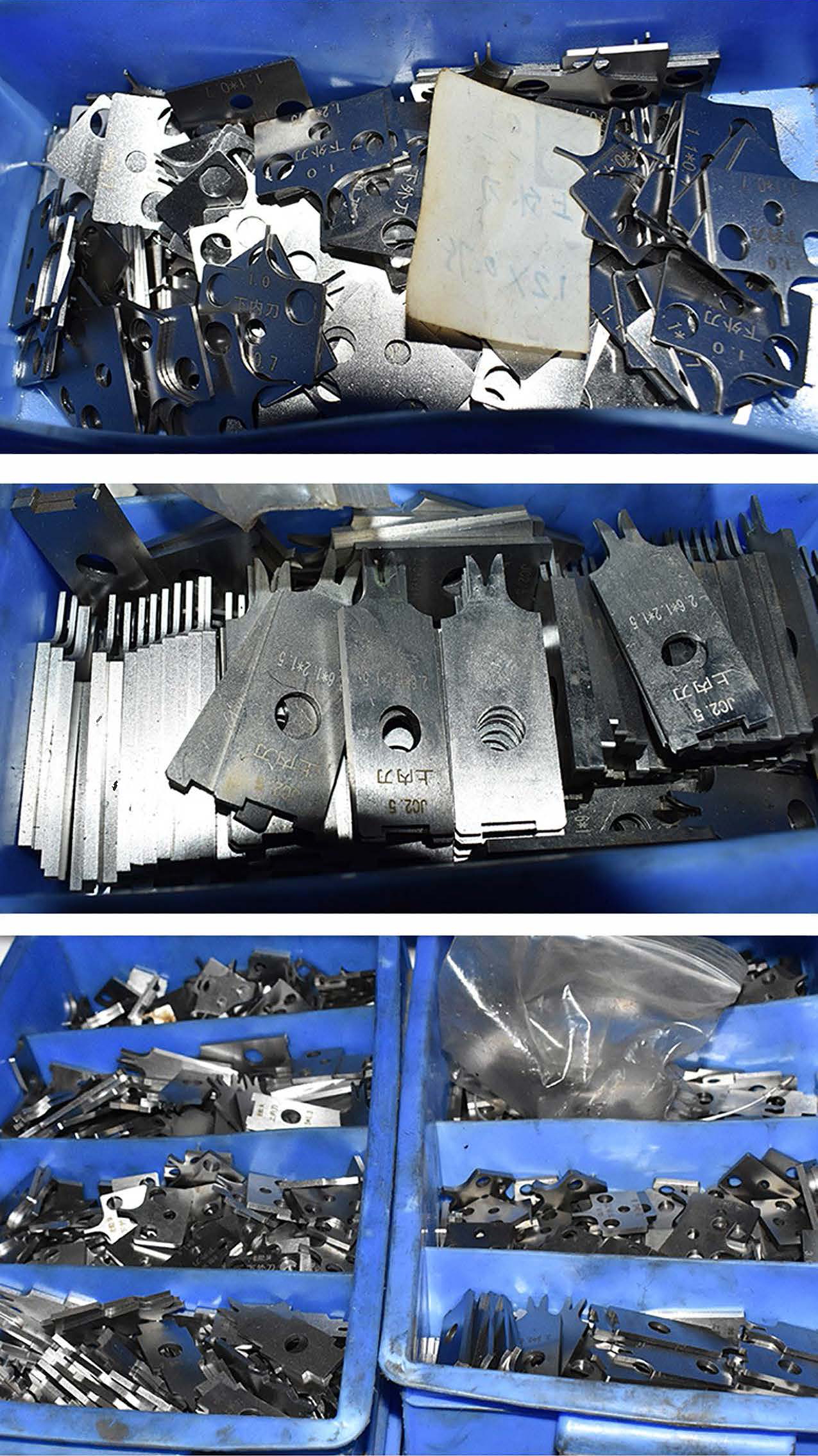 Terminal Crimping Blades and OTP Applicator Blades