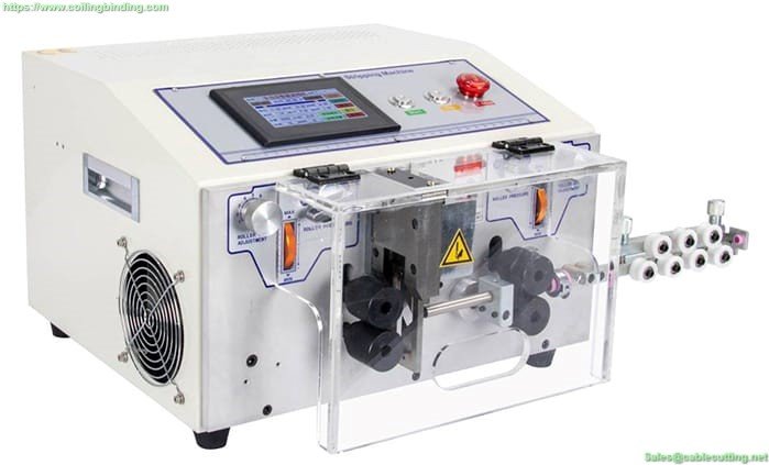 Touch screen control jacket Cable Wire cutting stripping machine (WPM-HT2S)
