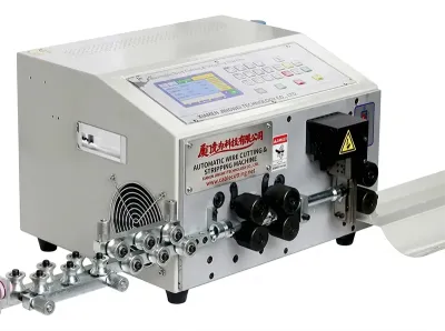 Machine automatique de coupe et dénudage fil 25mm² WPM-MAX1-6 - Machine de coupe et dénudage de fils