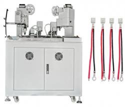 Automatic three-sided two wires crimping machine WPM-038F