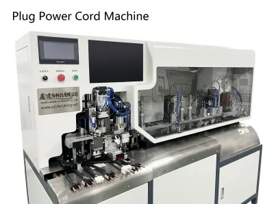 Auto US/EU Plug Power Cord Machine WPM-3600A