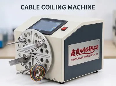 Automatic Cable Coiling Machine with Adjustable Speed WPM-2009L