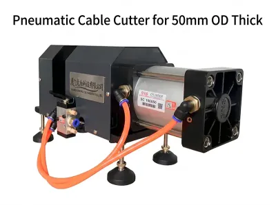 Machine de Découpe Pneumatique Câbles Jusqu