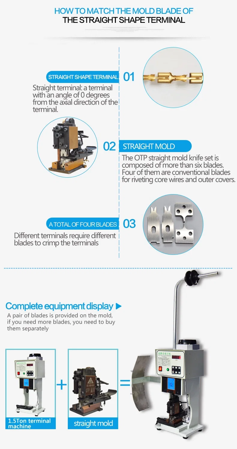 Pre-insulation Nylon Ring Type Terminal Crimping Applicator, Terminal Press Machine Terminal Crimping Applicator, Terminal Machine Applicator