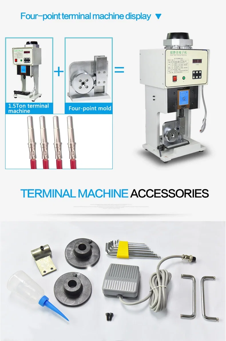 Pre-insulation Nylon Ring Type Terminal Crimping Applicator, Terminal Press Machine Terminal Crimping Applicator, Terminal Machine Applicator