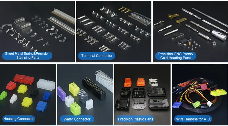 Automotive Electrical Terminal Connector, Pcb Board To Board Terminal Connector, Custom Copper Wire To Board Substrate Terminal Connector