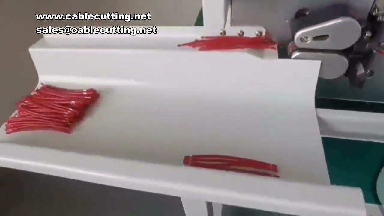 1-10mm² Single Core Cable Cutting Stripping Machine with Touch Screen