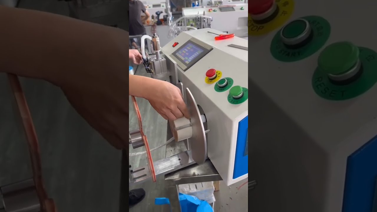 Electric Cable Meter Counting, Traversing, Cutting, Winding & Coiling Machine