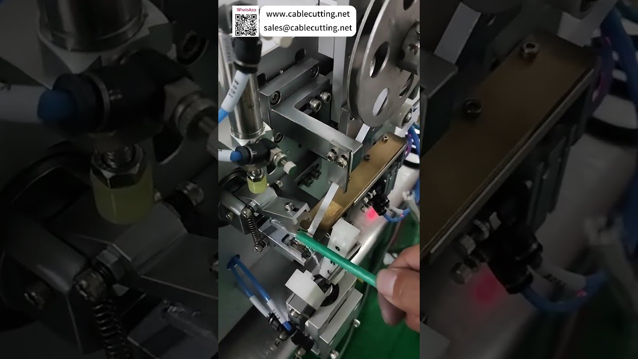 Fast and User Friendly Automatic Copper Foil Tape Wrapping Machine For Superior Cable Shielding - Shorts
