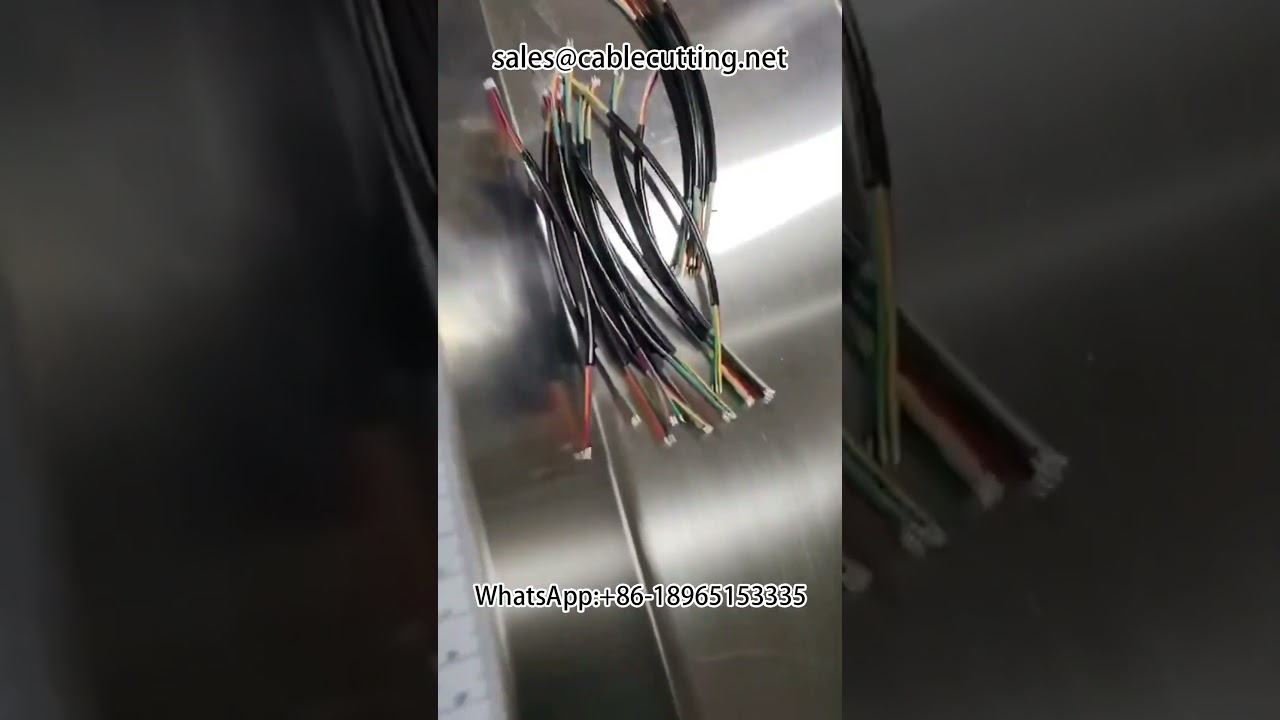 Sheath Wire Stripping and Tinning Machine for Harness and Terminal Processing