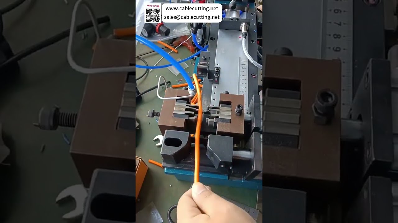 Pneumatic Outer Sheath and Inner Core Stripping Machine For 6 Core and 7 Core Wire Cables - Shorts