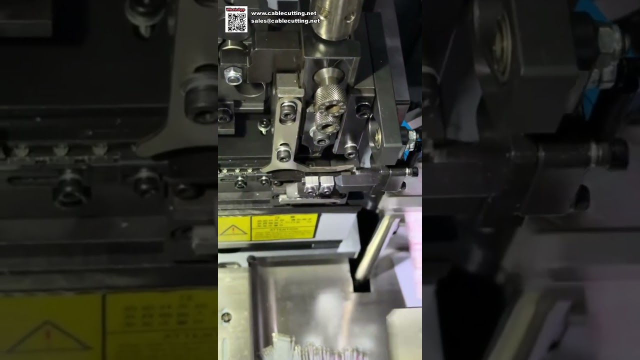 High Efficiency Wire Harness Processing Fully Automatic Ribbon Cable Crimping Machine - Shorts