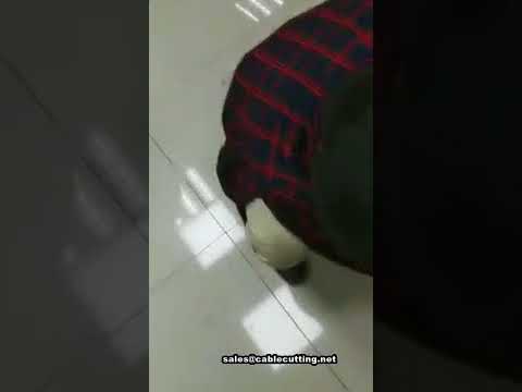 自動ケーブル・チューブ切断・巻き取り・結束機【効率化】
