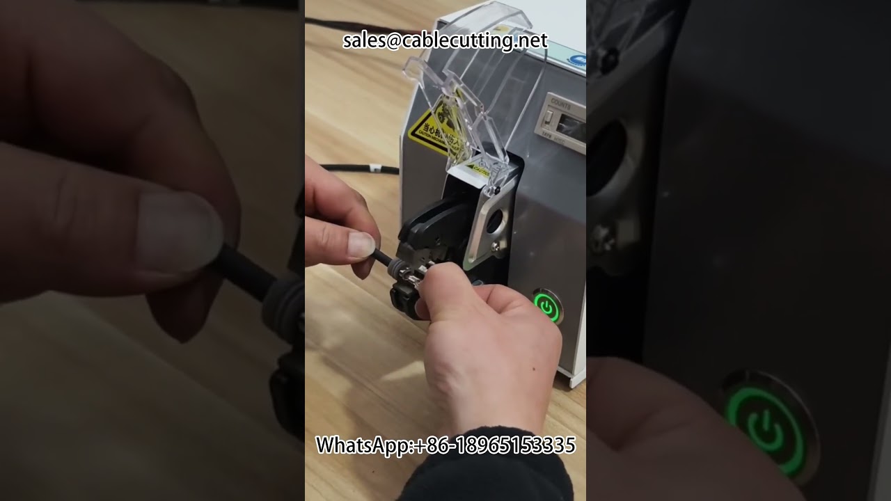 Electric Terminal Crimping Machine for Waterproof Plug Terminals