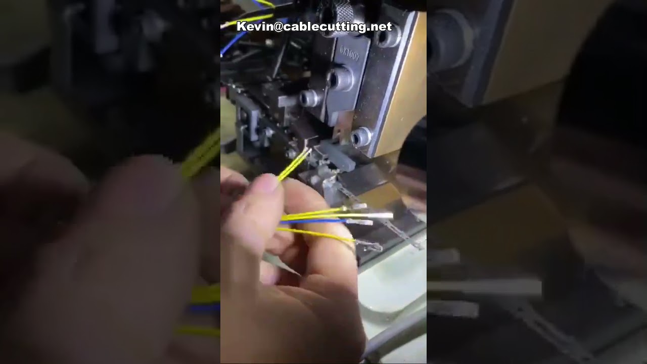 3T Wire Thimble Crimping Machine | Terminal Crimping Machine