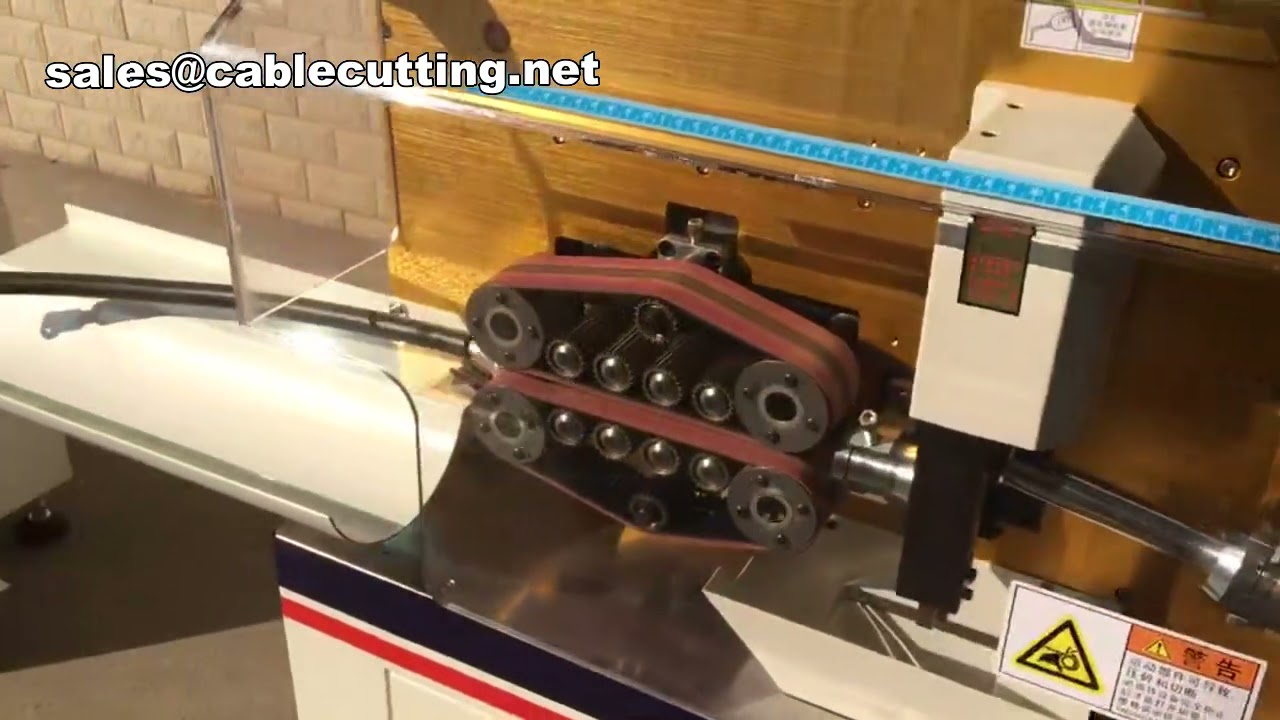 Computer Touch Cutting And Stripping Machine, Automatic Wire Stripper For 10-240sqr