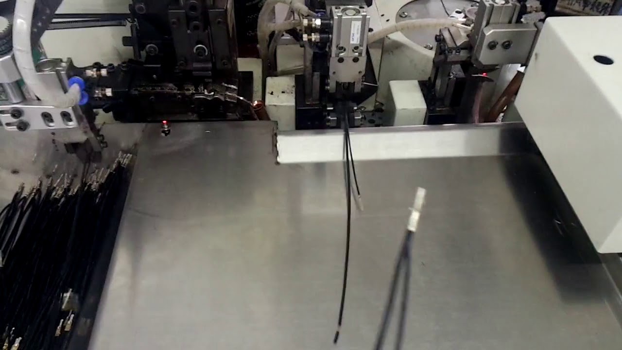 Automatic Three-Sided Two-Wire Crimping Machine WPM-038-F