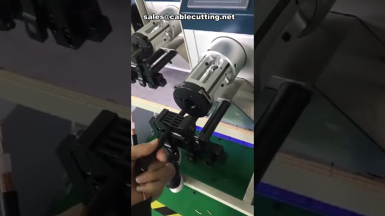 Coax Cable Coax Wire Stripping Machine