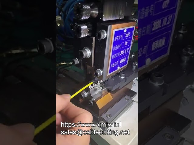 WPM-20-T Semi-Automatic Mute Cable Wire Terminal Crimping Machine