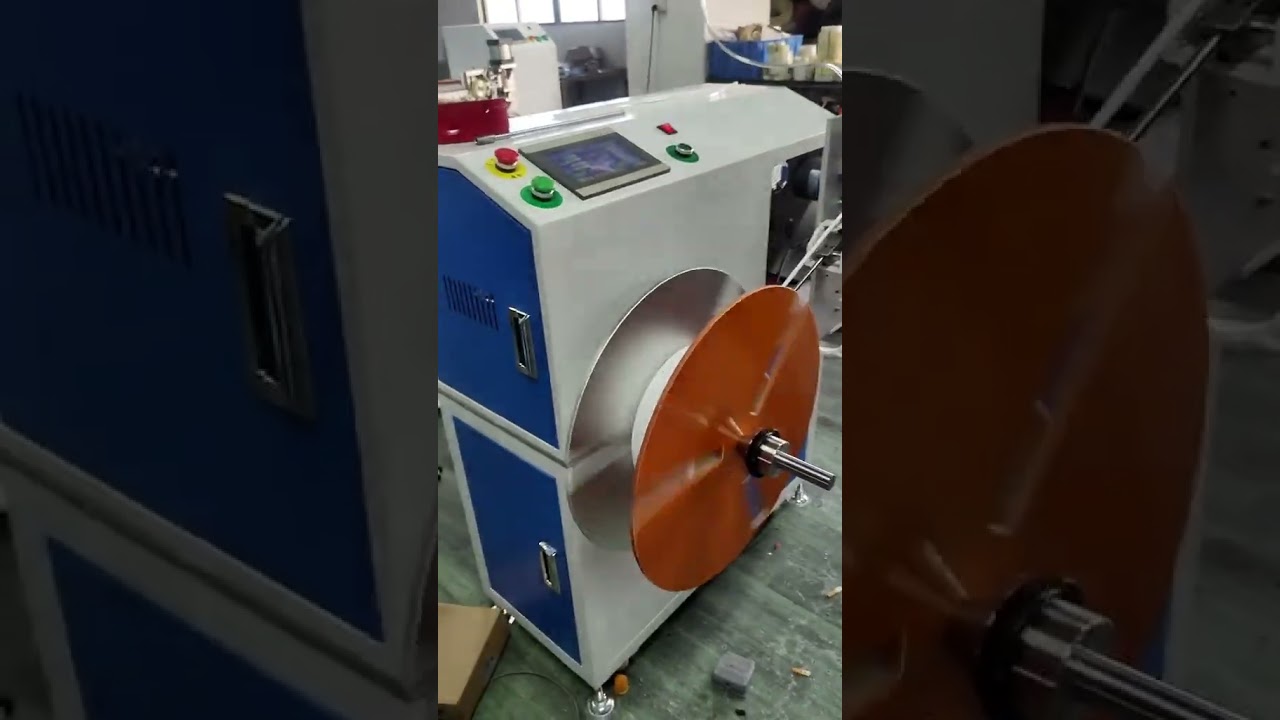 Pure Water PE Pipe Metering & Coiling Machine Ideal for Both Hard & Soft Pipes #factory #machine