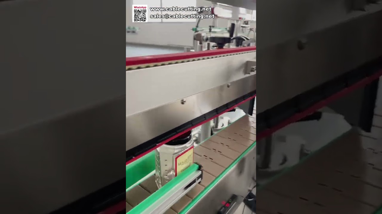 Increase Production Capacity High Speed Automatic Labeling Machine for Various Bottle Shapes