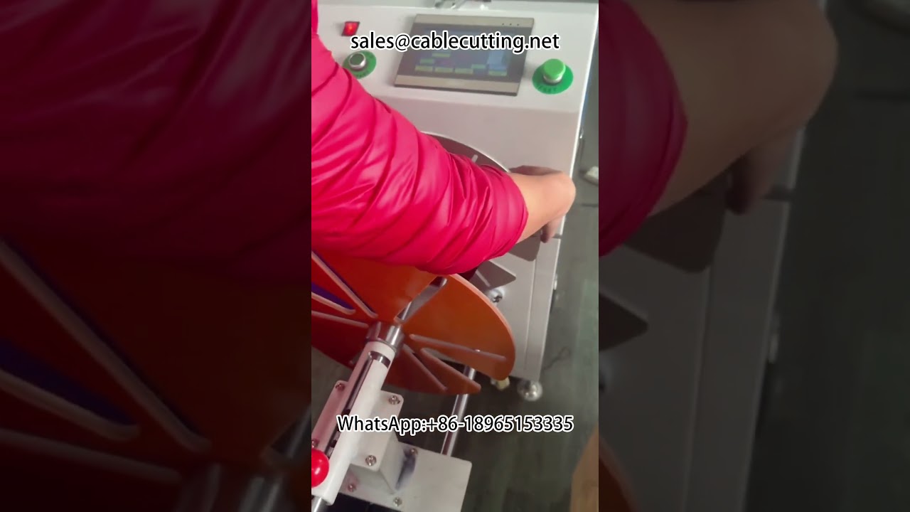 #Automatic metre counting and bundling machine for drip tube #Rewinding machine #Tube winding machin