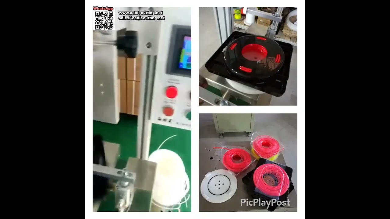 Professional Automatic Blister Winding Machine for Trimmer Line Production - Shorts