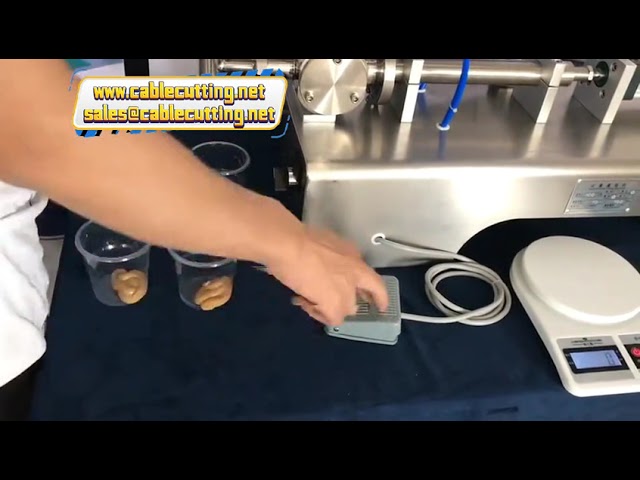 High Viscous Soap, Dishwash Juice, Thick Lotion, Almond Butter Bottle Filling Machine with Tank