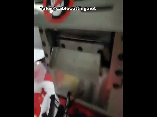 Automatic Zipper Ribbon Cutting Machine for Industrial Packaging