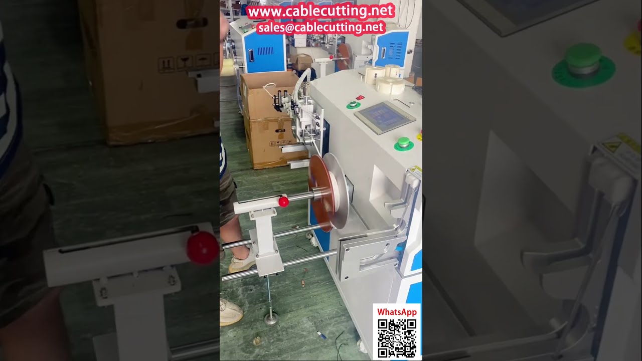 All-in-One Machine for PVC Tube Counting, Aligning, Winding, Cutting, Strapping 6-11mm