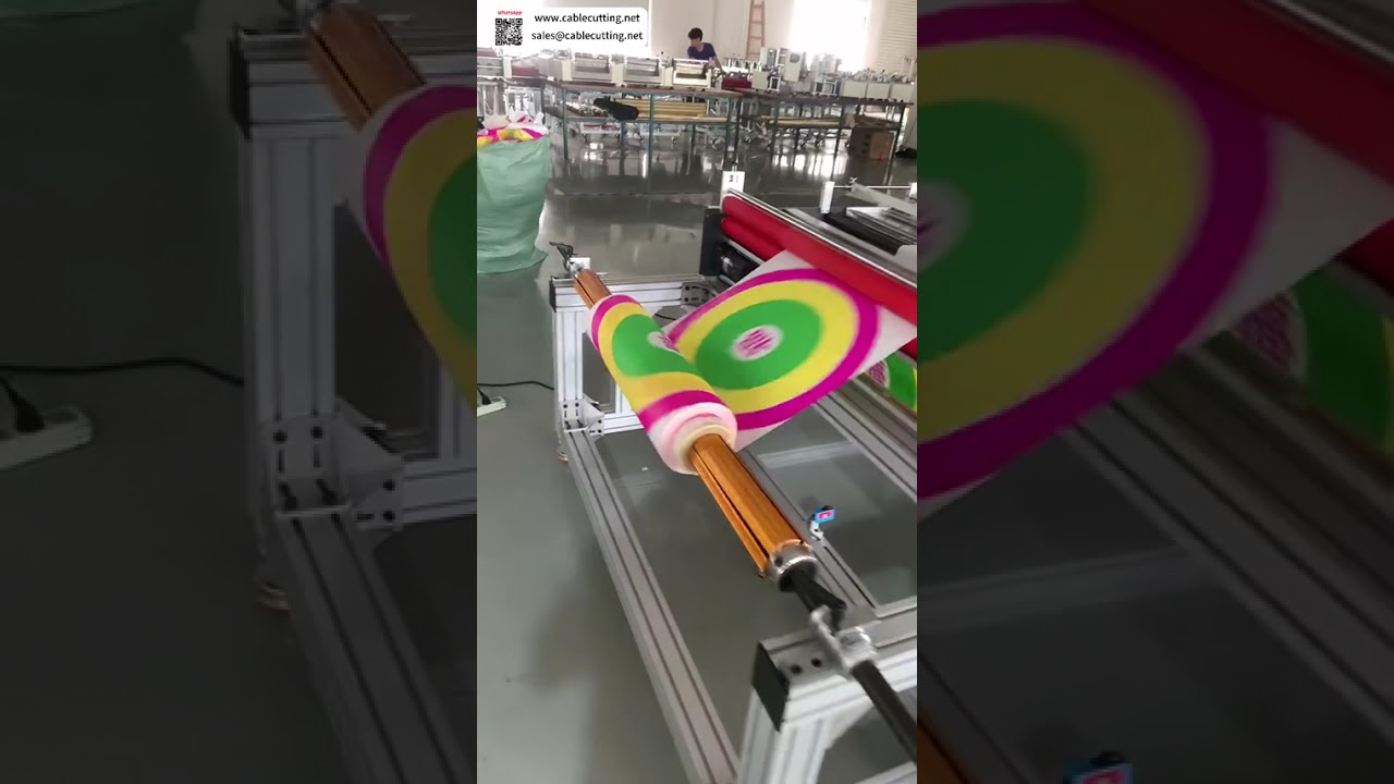 1300 Auto Color Tracking Cutter Conveyor Air Shaft Magnetic Brake Flawless Operations Setups - Shorts