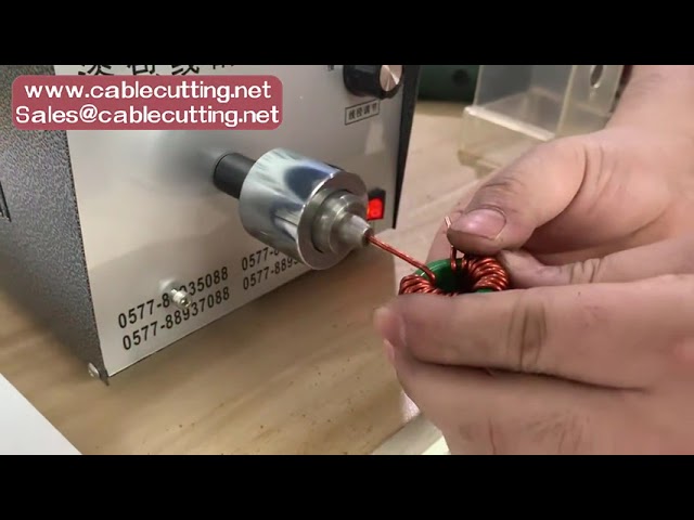 Magnet Enamel Wire Stripping Machine for Transformer Coils