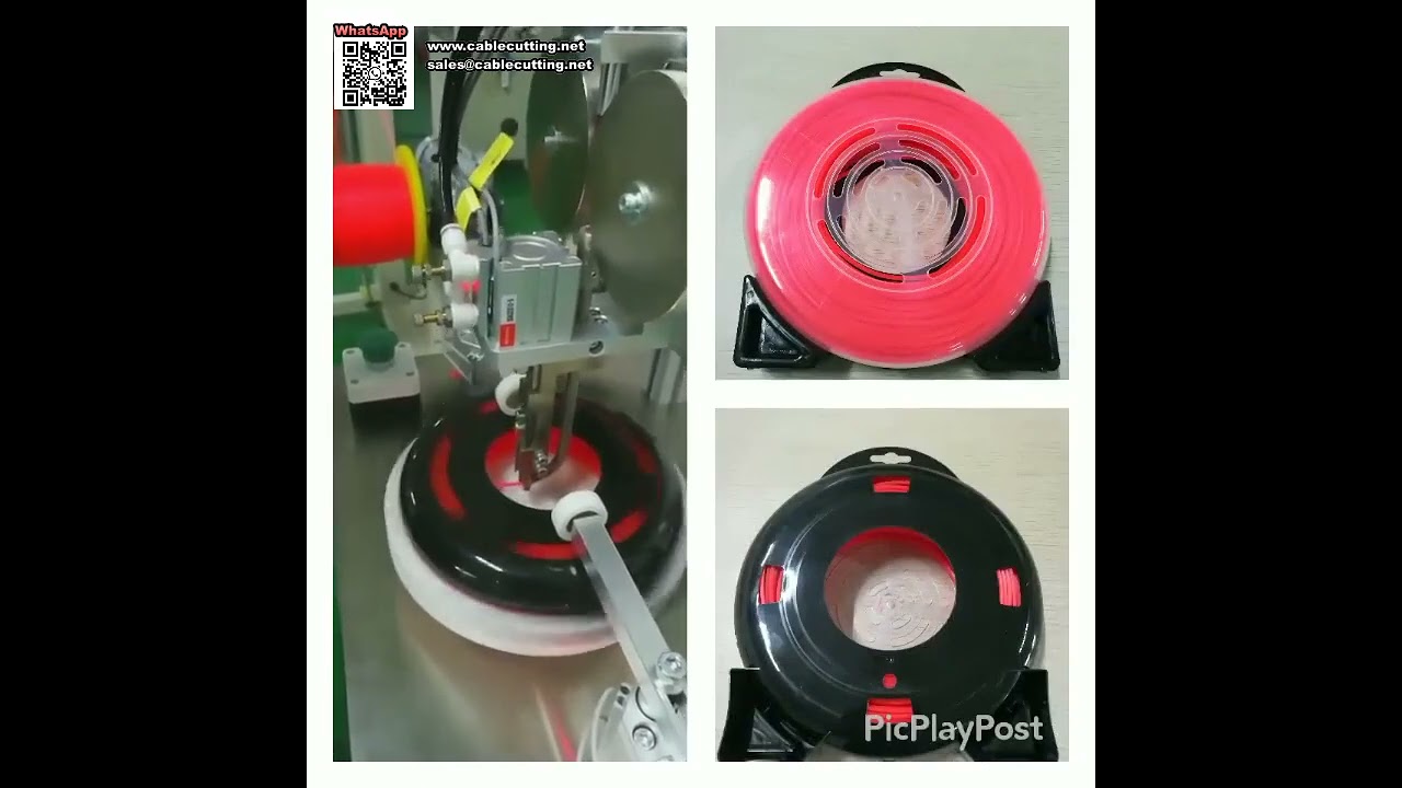 Industrial Automatic Blister Winding Machine for Trimmer Line Packaging Needs - Shorts