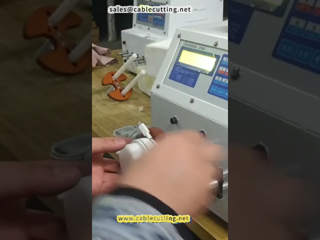 Data Cable Winding and Binding Machine | Automated Wire Coiling