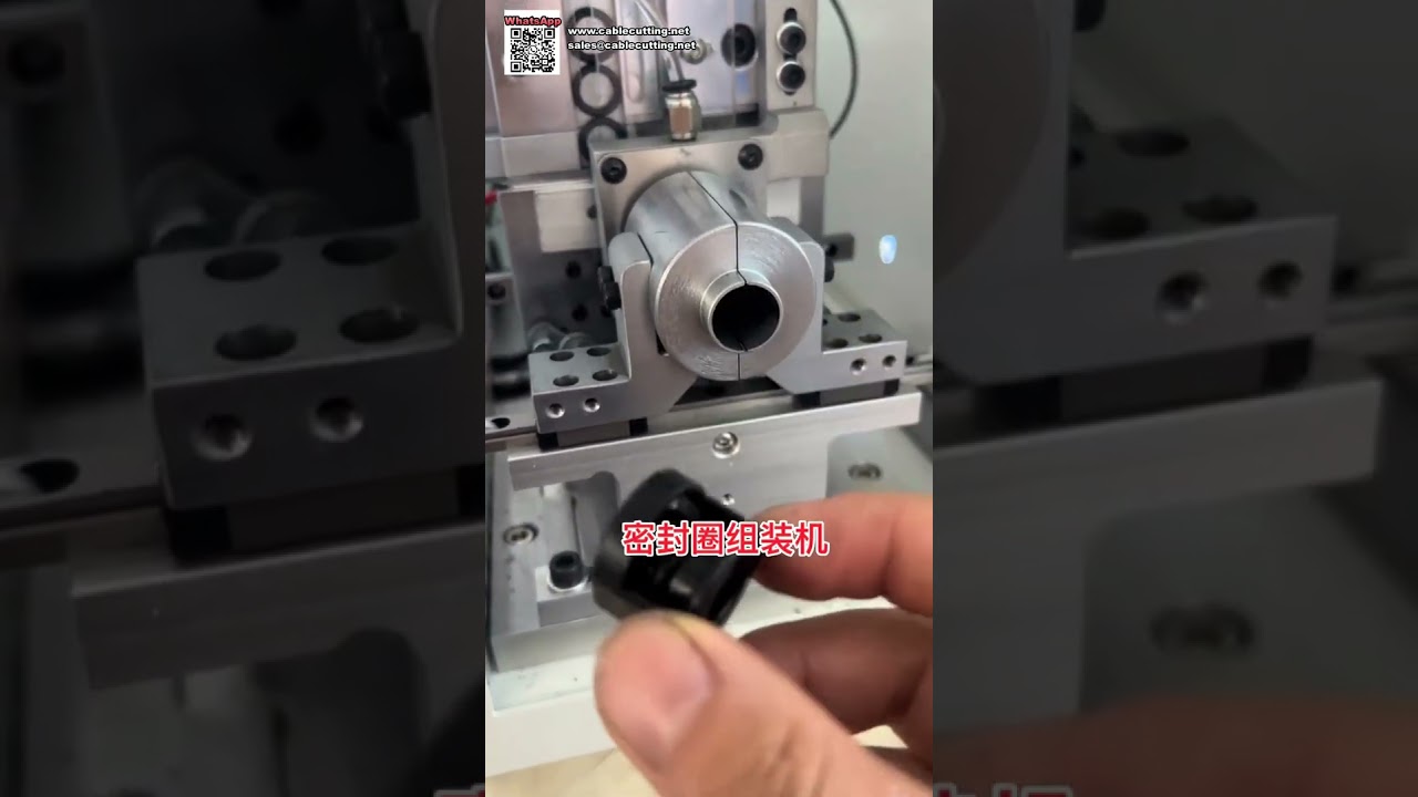 Automated O Ring Assembly Machine and Manufacturing Process Machinery Equipment - Shorts