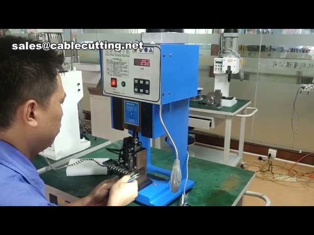 Wire Cable Terminal Crimping Machine | Automatic Wire Terminal Crimper