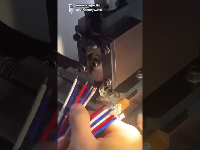 工場直販！超静音ケーブル端子圧着機｜高速・高精度ワイヤー加工