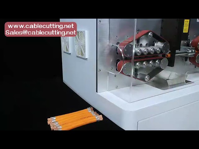 Data Cable Making Machine - Cutting and Stripping Cable Machine for Manufacturing
