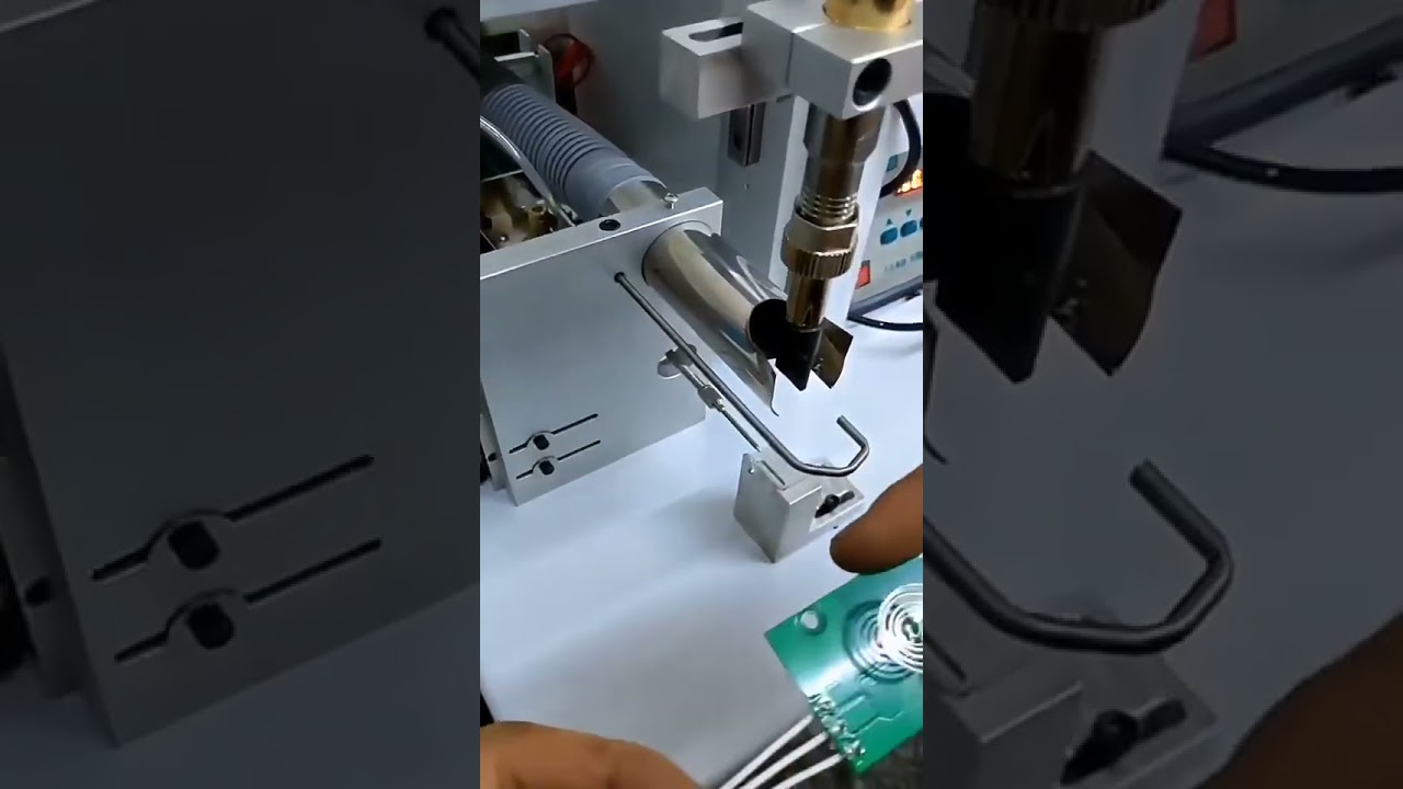 Semi-Automatic USB Data Cable Making Equipment with Small Connector Soldering Machine