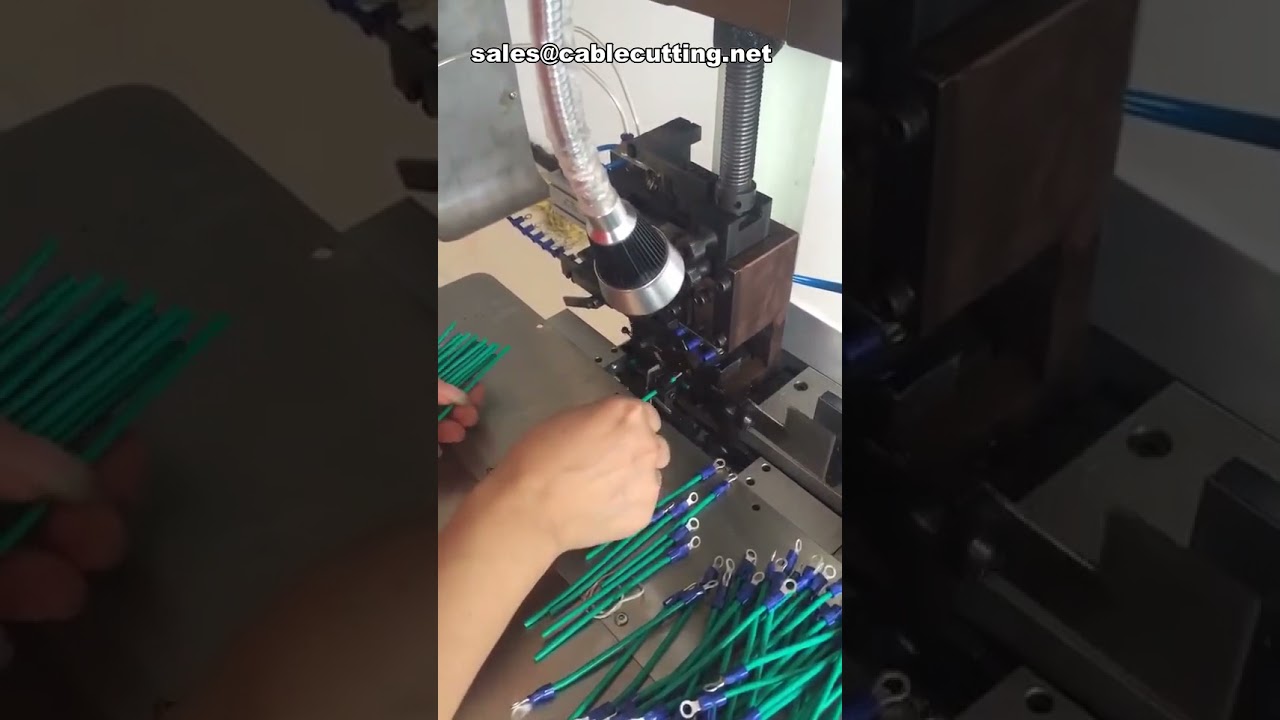 Molex端子壓接機｜自動化線束加工設備，提升產線效率