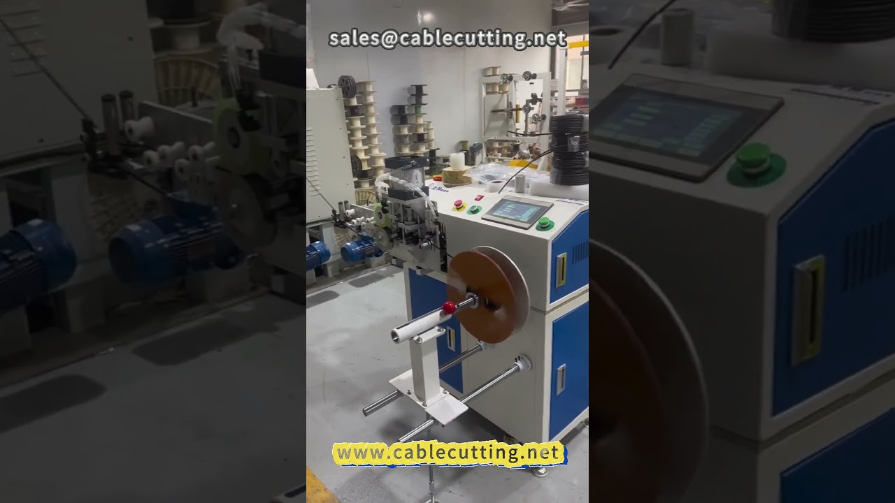 84-Meter Wire Winding and Cutting Machine for Large and Small Volumes