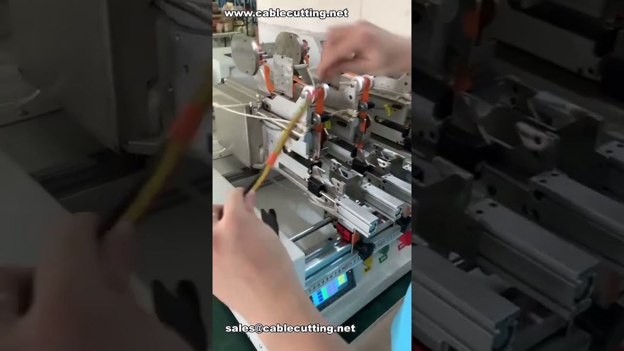 Automatic Dual Head Two Station Spot Taping Machine for Auto Harnesses # Factory Direct