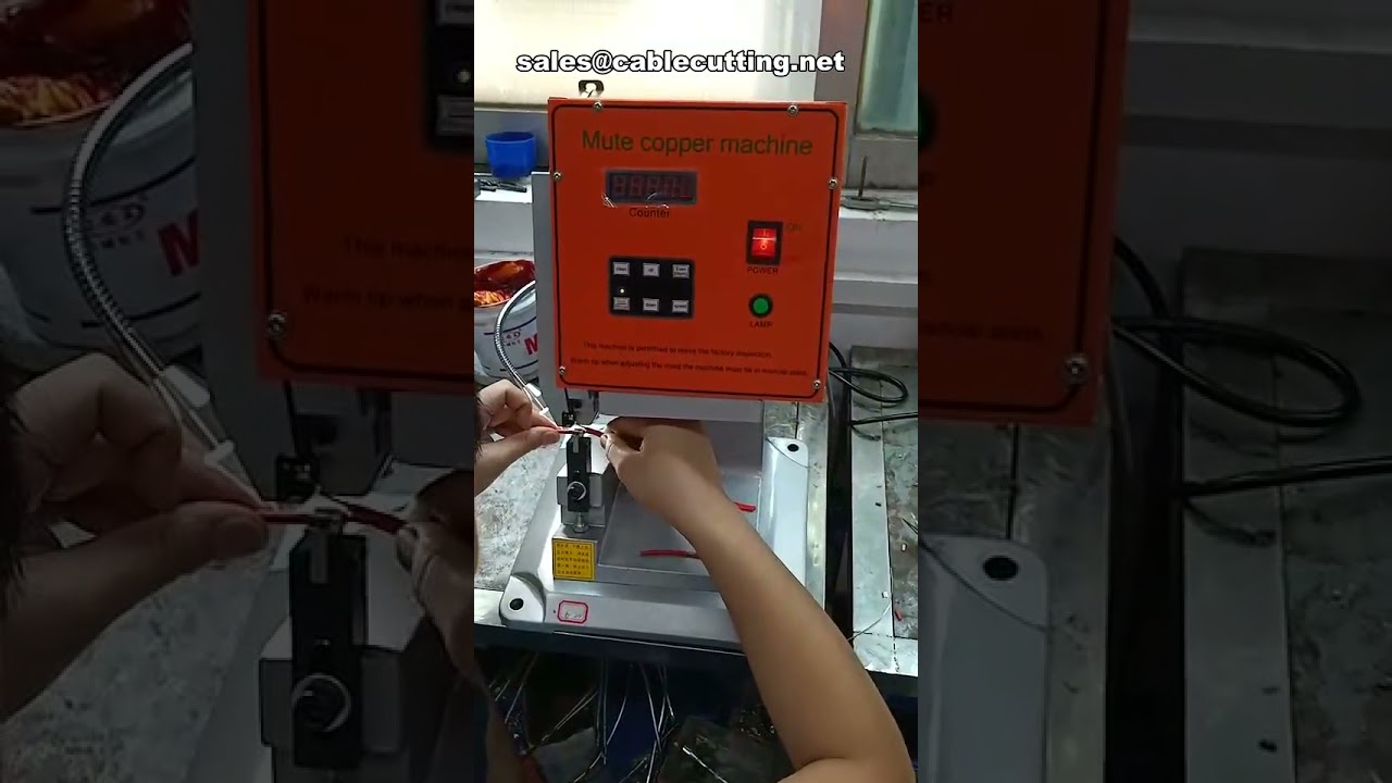 Cable Wire Splicing & Copper Joint Silent Copper Belt Crimping Machine, Copper Wire Stripping Machine