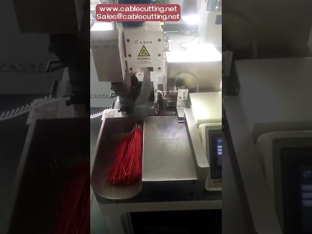 Electric Wire Terminal Crimper Machine for Stripping, Cutting, and Single-End Crimping