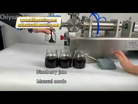 Piston Filler for Lotion, Shampoo, Cream, Sauce, Jam, Honey, and Tomato Paste