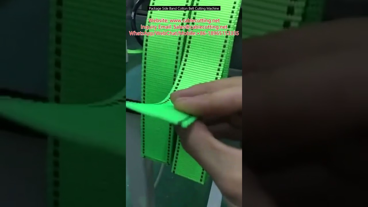 高速侧带棉带切割机 | 包装自动化设备