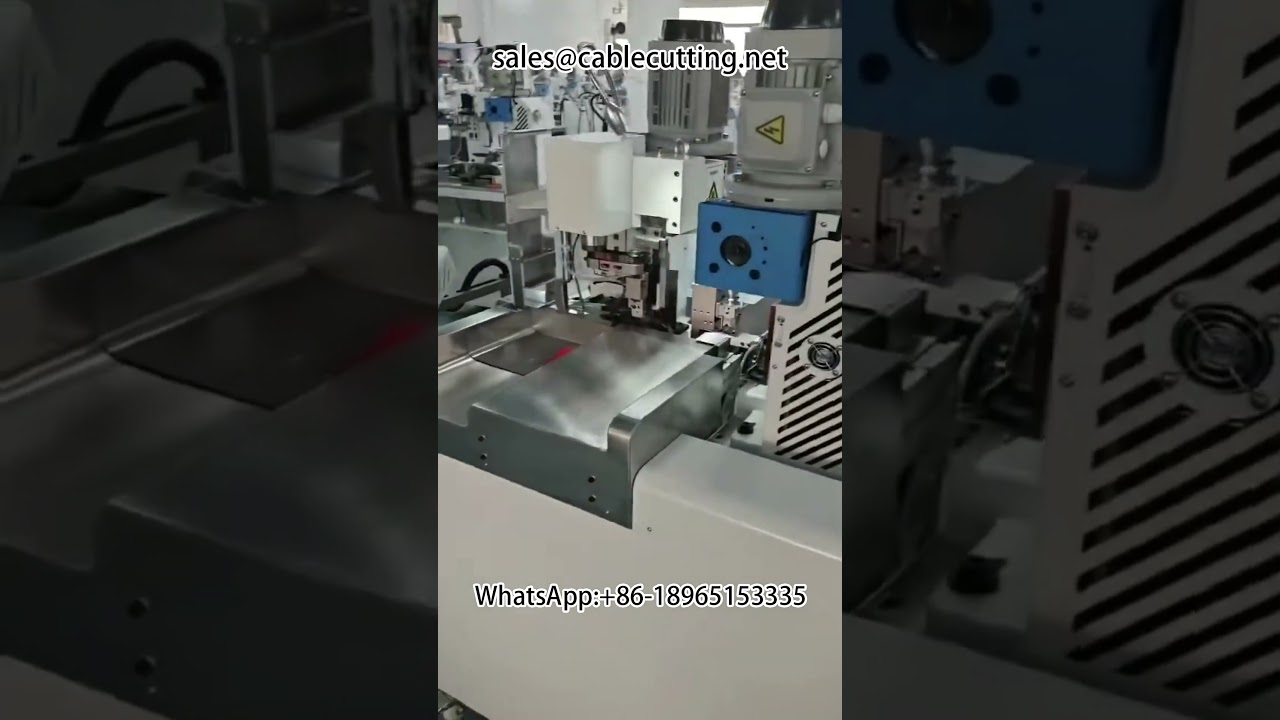 Double head machine Double head crimping machine Automatic terminal machine Wire harness equipment